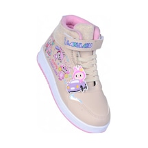 Prokids 4444 Bej Cırtlı Boğazlı Kız Çocuk Spor Ayakkabı Bej