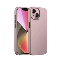 iPhone 13 Ve 14 Uyumlu Özel İpeksi Dokunuş Hissi Veren İçi Yumuşak Kadife Lansman Silikon Kılıf Kapak Pembe Sku: Zeusb0cvn26q5h