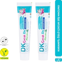 Dkdent Karanfil Özlü Çocuk Diş Macunu 50 Ml X 2 Adet Çürük Önleyici