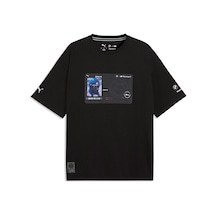 Puma Bmw Mms Lifestyle Tee Erkek Günlük Tişört 63542601 Siyah Siyah