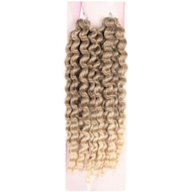 Nice Bulk Afro Su Dalgası / Küllü Kumral / Platin Ombreli - Mydr-463230 Çok Renkli