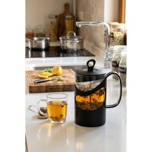Tr 131061-834 French Press Süzgeçli Çay Kahve Kupası 600ml Diğer