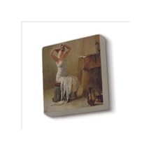 Banyo Sonrası Theodore Jacques Ralli, 1901 Baskılı Taş Magnet 5x5