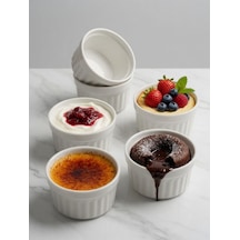 Beyaz Porselen Sufle Kabı Diğer