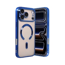 İphone 17 Pro Max Kross Magneticsafe Kapak - Lacivert