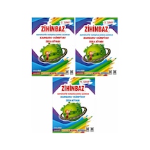 Altın Nokta Yayınları 2-3-4. Sınıf Zihinbaz Matematik Yarışmalarına Hazırlık Kanguru - Olimpiyat Zeka Kitabı 3 Kitap