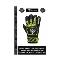 Delux Serisi Çim Saha Genç Siyah Sarı Hummel Hml Starter Gk Black-yellow 5 No Sarı - Siyah