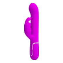 Hızlı Express Multifonsiyonlu Rabbit 7 Titreşimli Oynarbaşlı Pembe Vibratör