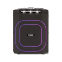 Rose Hp-2120 Partybox Kablosuz El Mikrofonlu Sarjlı Bluetooth 8 Hoparlör