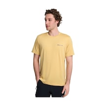 Columbia Ao5545 Tech Trail Crew Neck Iı Erkek T-shirt-29977 Sarı
