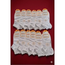 Unisex Modal Patik Dikişsiz/soft Yıkama/kokulu 36-40 Beyaz