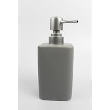 Stonware Sıvı Sabunluk Gri Kare 450ml