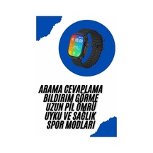 Akıllı Saat Zindelik Takibi Kalp Atışı Adımsayar Ultra Yeni Nesil Nefes Egzersizi