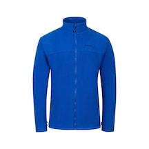 2as Chestert Erkek Tam Fermuarlı İnce Polar Sweatshırt Mavi 2aschestfbm24-0336 Mavi