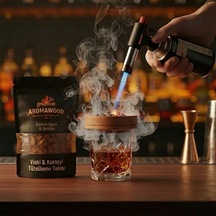 Viski & Kokteyl İçin Badem Ağacı & Vanilya Özü Tütsüleme Aroma Talaşı