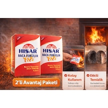 Hisar Elit Baca Temizleyici Soba Ve Şömine İçin Kurum Temizleme Ürünü 2 Adet