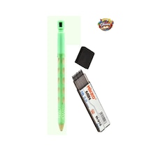 Başlangıç Üçgen Ergonomik Yapılı 2.0 Mm Kalın Uçlu Uçlu Kalem Seti 1 Kalem + 1 Uç A.yeşil