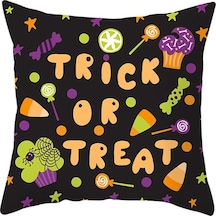 Karanlık Halloween Dekorasyon Külleri: Kuru Yaprak, Kedi, Bat Desenli Ahşap Sokağa Ve Evlere Spooky Vibe Verir Diğer Diğer