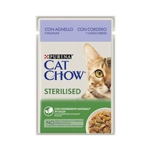 Sterilised Pouch Kuzulu Kısırlaştırılmış Kedi Konservesi 85 Gr