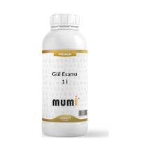 Premium Gül Mum Esansı 1 Litre Şeffaf