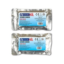 3 Adet Fly Seramik Hamuru Beyaz Kil 250 Gr