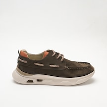 Sneaker Erkek Og-2410 John May 300-137t-etiket 92 Duman Nubuk-turuncu Dana Süet Tersi Antrasit