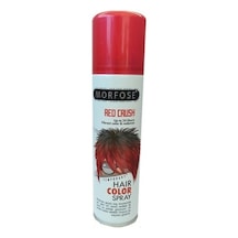 Morfose Hair Color Geçici Renkli Saç Spreyi Kırmızı