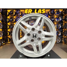 4 Adet Honda  6 15 5 114.3 Et50 64.1 Sılver Jant Revize Edilmiş Takım