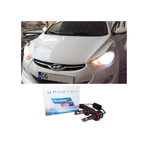 Hyundai Elantra Led Xenon Kısa Far Ampulü Hb3 9005 Ultimate 9500 Lumens Yeni Seri Beyaz 2012+
