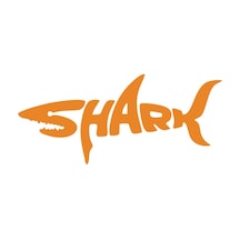 Shark Köpek Balığı Sticker 17x17 Cm Turuncu
