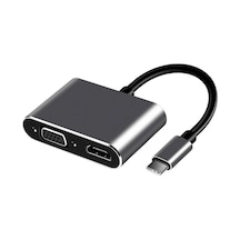 Frisby Fa-7678c Usb Tip-c Hdmi+vga Çevirici