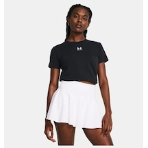 Under Armour Campus Core Kısa Kollu Kadın Tişört 1383648-001 Siyah