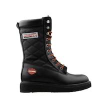Harley Davidson Katy Kadın Günlük Bot 025Z100627-BLACK-DERI Siyah