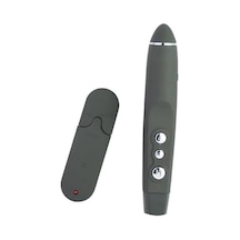 Sunum Kumandası Laser Pointer Kablosuz Çantalı Sunum Kalemi Tak Çalıştır Pp1100 Çok Renkli