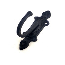 Antika Tarz Dekoratif Pirinç Perdelik Askı - Oksit ANTİK