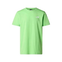 The North Face M Ss Sımple Dome Tee Yeşil Erkek Kısa Kol T-shirt 000000000102256538 Yeşil