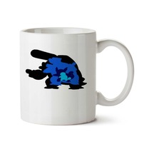 Blastoise Pokemon İki Tarafı Baskılı Kupa Bardak Çok Renkli