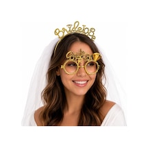 Bride To Be Gold Taç Ve Parti Gözlüğü Seti