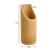 Hombey Ev Ve Restoranlar İçin Uzun Saplı Dayanıklı Bambu Levha, Teflon Tencere Uyumlu, Fritöz Ve Sote İçin Pratik Pişirme Aleti, Toplu Satış