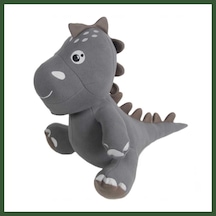 Bezos Dino Peluş Oyuncak Gri 40 Cm Pytht