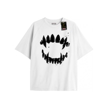 Tarzsokak Beyaz Oversize T-shirt Diş Özel Tasarım