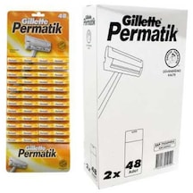 Permatik Tek Saplı Jilet 96 Parça 4801