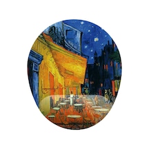 Lexroo Van Gogh Cafe De Terrace Bilek Destekli Mouse Pad Standart