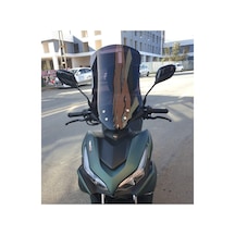 Motocam Küba Arome 125 Ön Cam 2023-2026 Model 54cm Siyah Renkli
