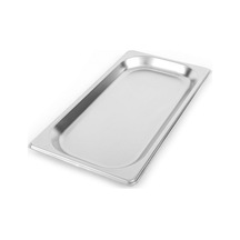 Gastronorm Küvet Paslanmaz Çelik Gn 1/3 - 20 Mm Gümüş