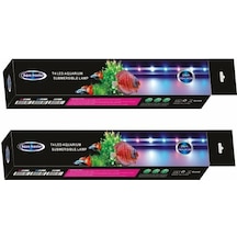 Aqua Master Akvaryum Su İçi Led Lamba 20 Cm Pembe-Beyaz