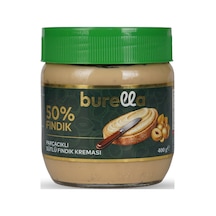 Burella Sütlü Fındık Kreması %50 Fındık Parçacıklı 400g