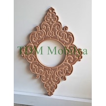 Ayna,Resim Çerçevesi.Cnc Işlemeli Ahşap Çerçeve Tdm Çerçeve-00009