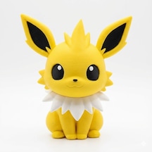 Jolteon Pokémon Figürü 3d Baskı Dekoratif Koleksiyon Figürü Anime Masaüstü Dekoru 0