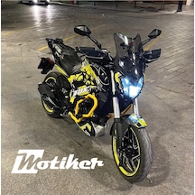 Bajaj Dominar Dirt Rider Sticker Etiket Kaplama Model